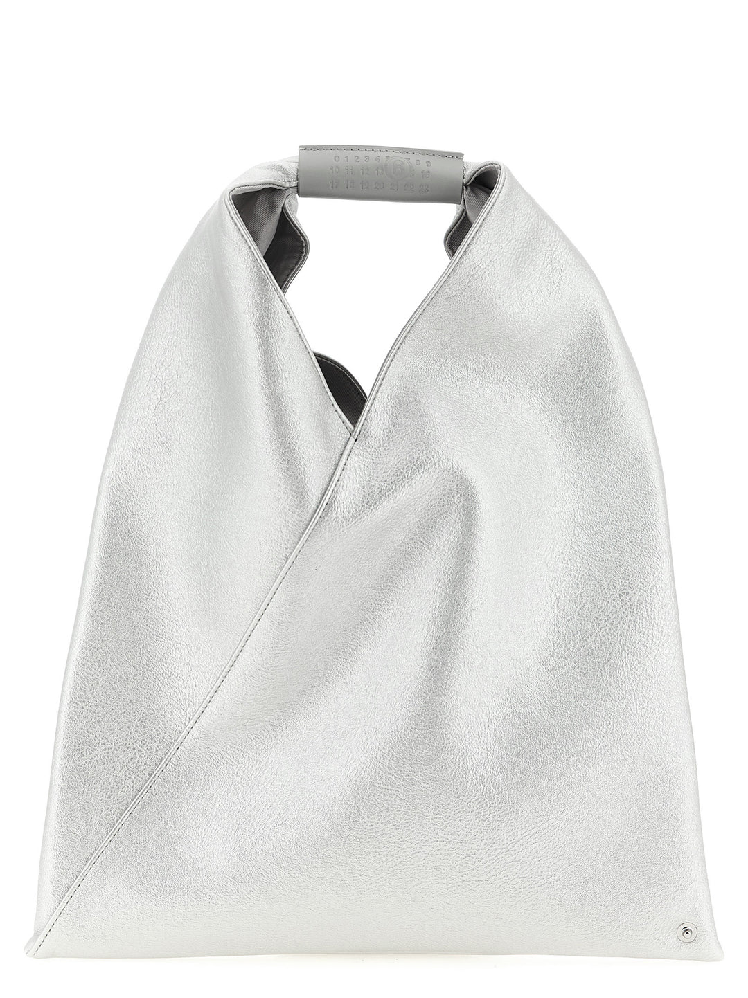 MM6 Maison Margiela Silver Polyethylene Handbag