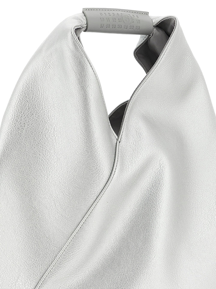 MM6 Maison Margiela Silver Polyethylene Handbag