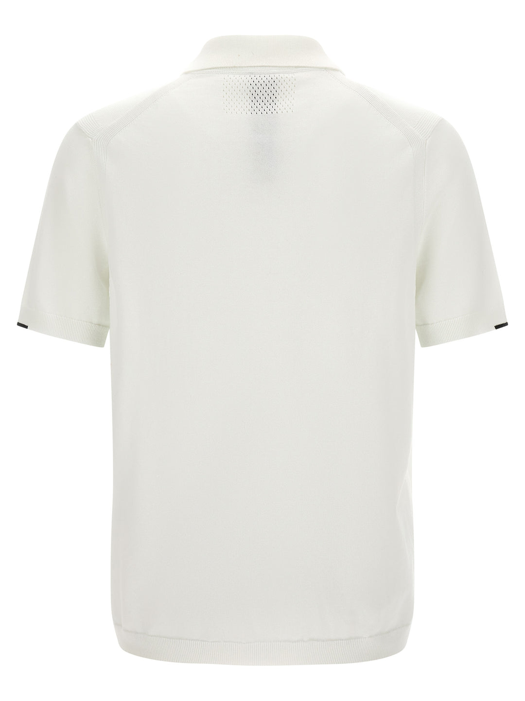 Hugo Boss White Cotton Polo Shirt