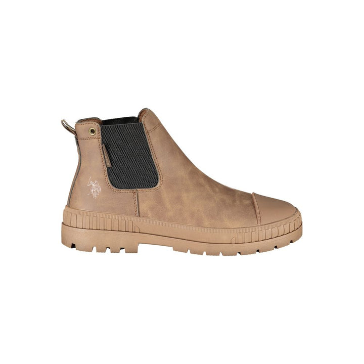 U.S. POLO ASSN. Brown Polyurethane Men&