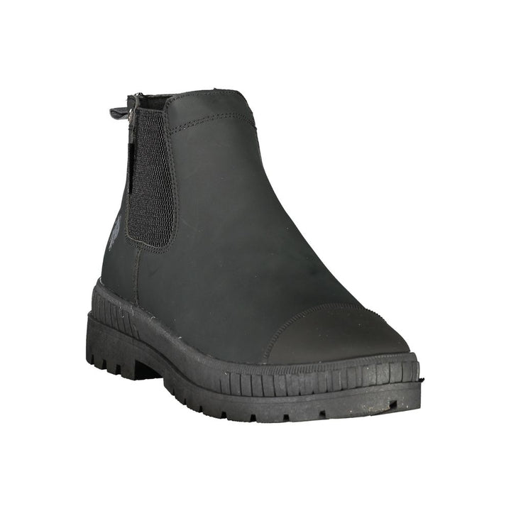 U.S. POLO ASSN. Black Polyurethane Men&