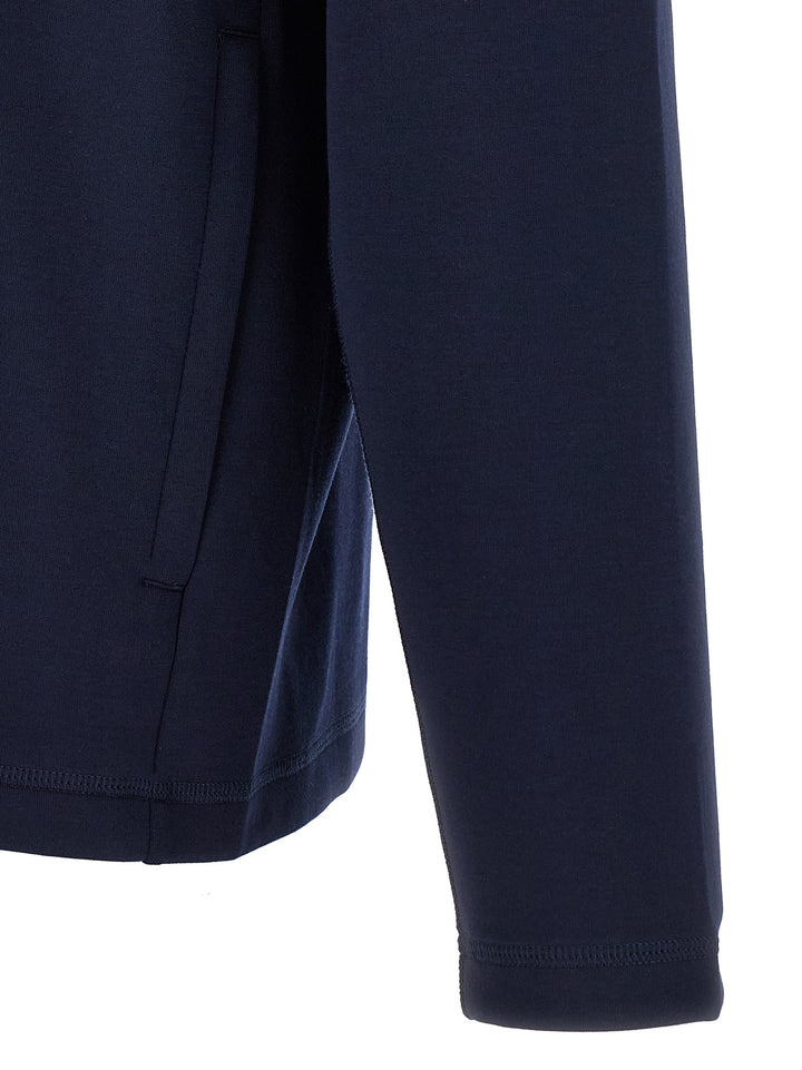 Lacoste Blue Polyester Sweatshirt