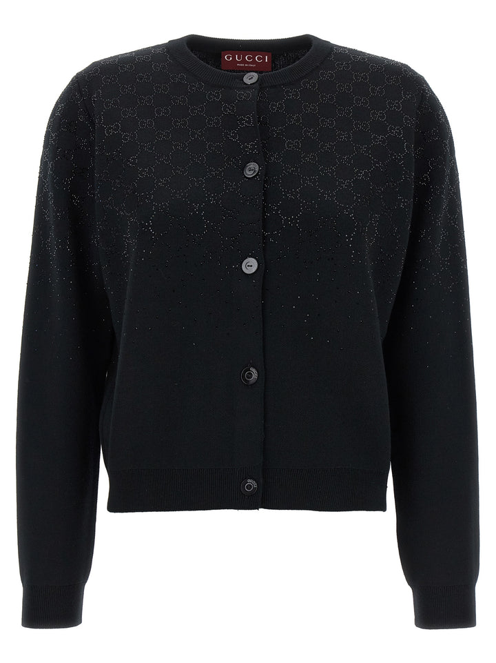 Gucci Black Wool Cardigan