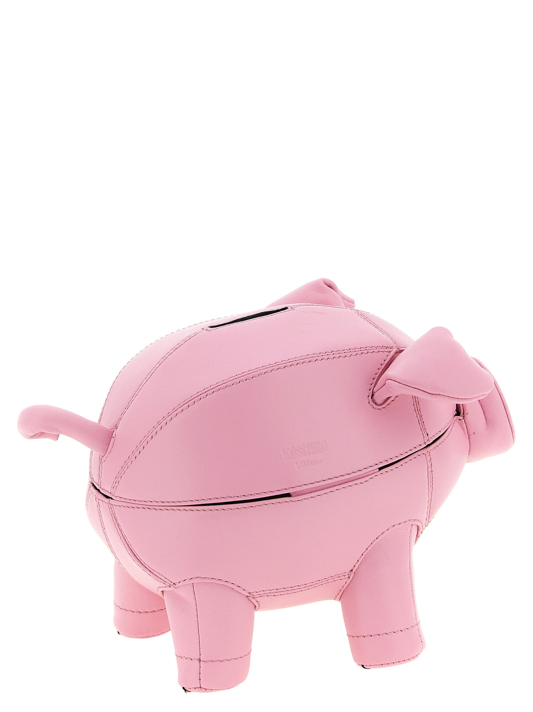 Moschino Multicolor Lambskin Clutch Bag