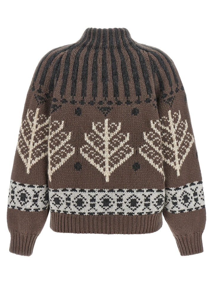 Brunello Cucinelli Brown Cashmere Cardigan