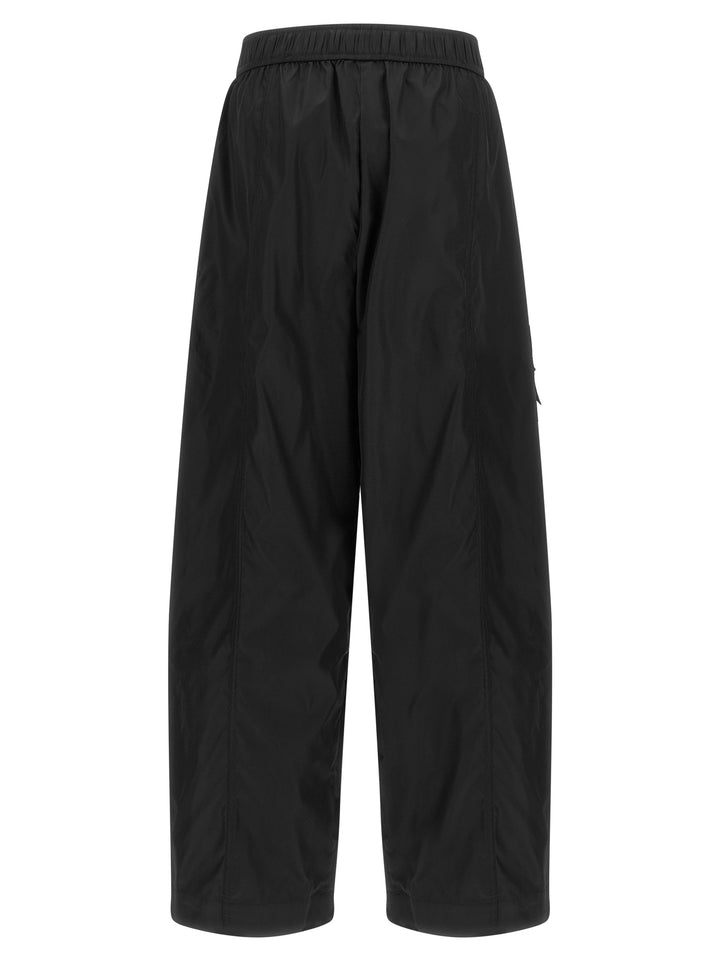 Ganni Black Recycled Polyamide Cargo Pants