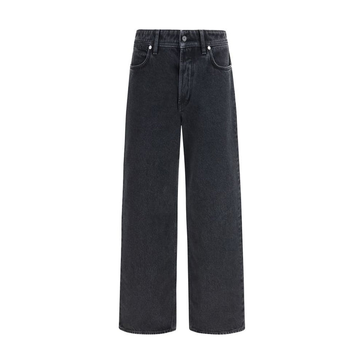 Stone Island Black Cotton Jeans Denim