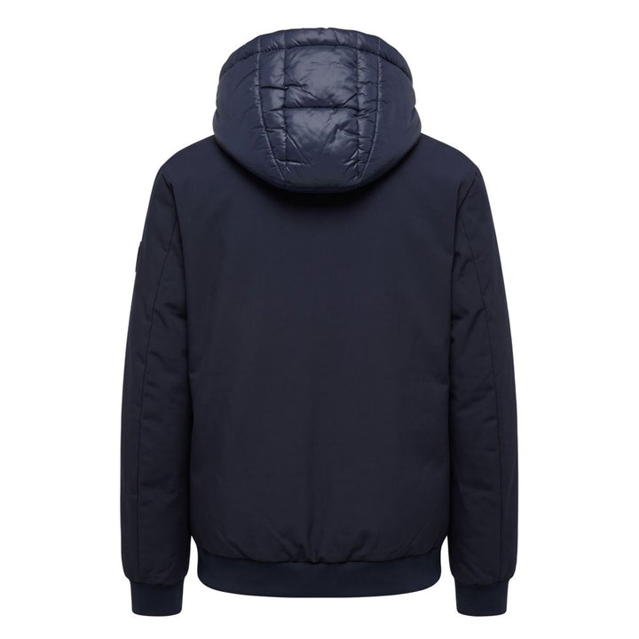 Baldinini Trend Blue Polyester Men Jacket