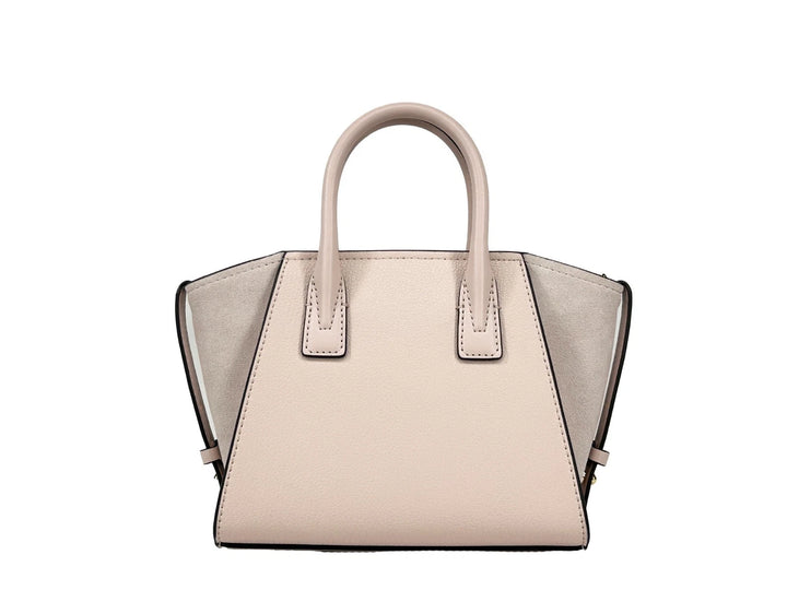 Michael Kors Avril Extra-Small Leather And Suede Satchel