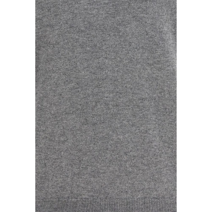 Brunello Cucinelli Gray Cashmere Sweater
