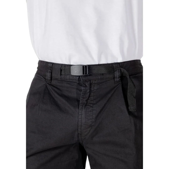 Hugo Boss Black Cotton Bermuda Shorts