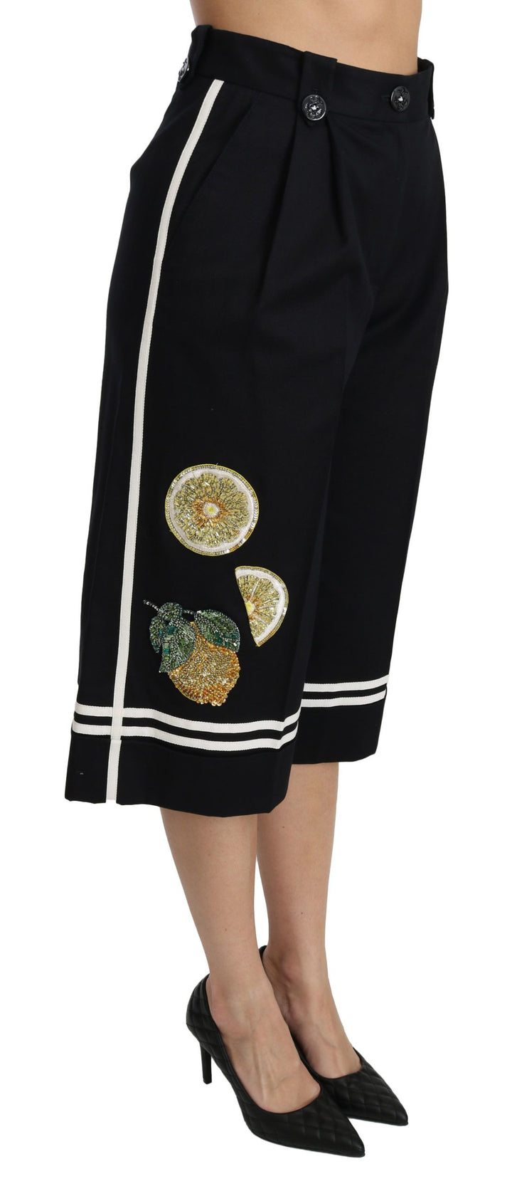 Pantalones palazzo de cintura alta Dolce Gabbana: una sensación de estilo italiano