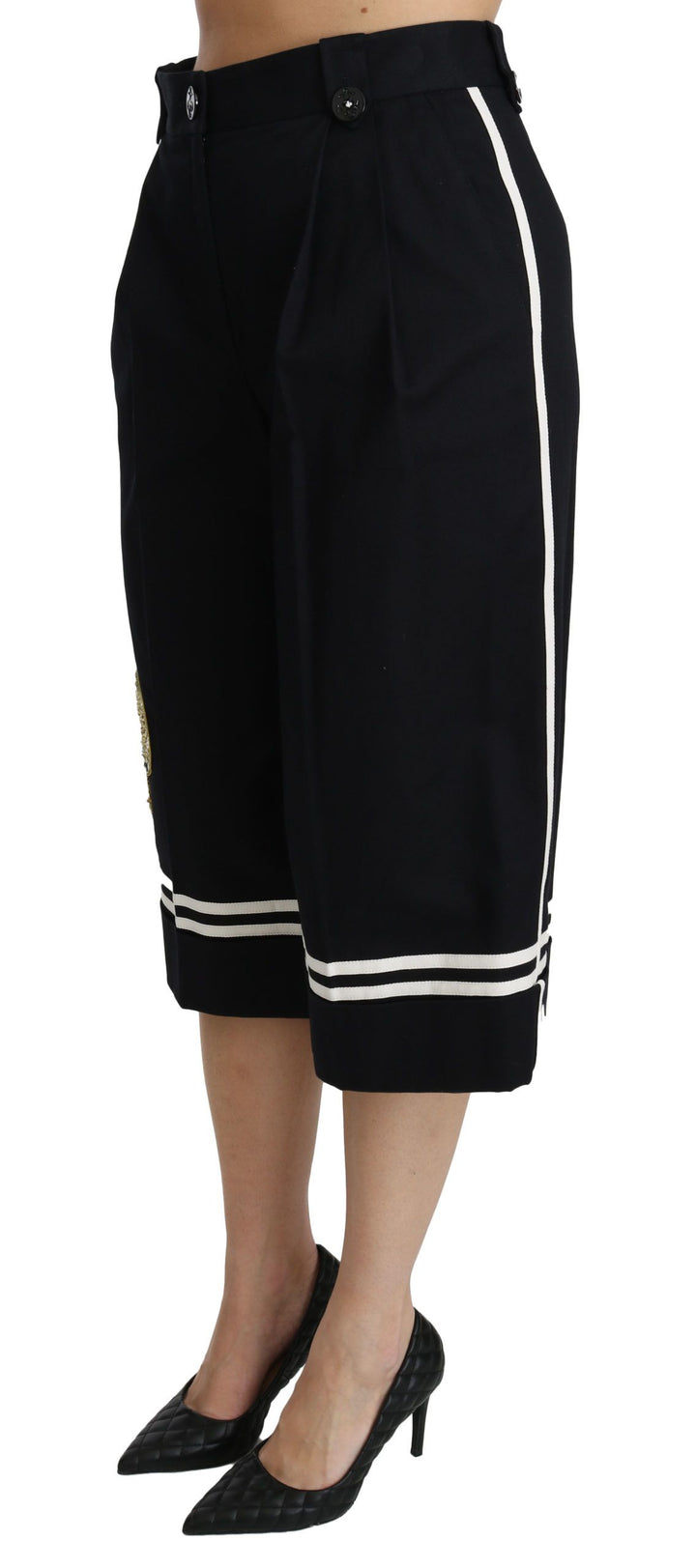 Pantalones palazzo de cintura alta Dolce Gabbana: una sensación de estilo italiano