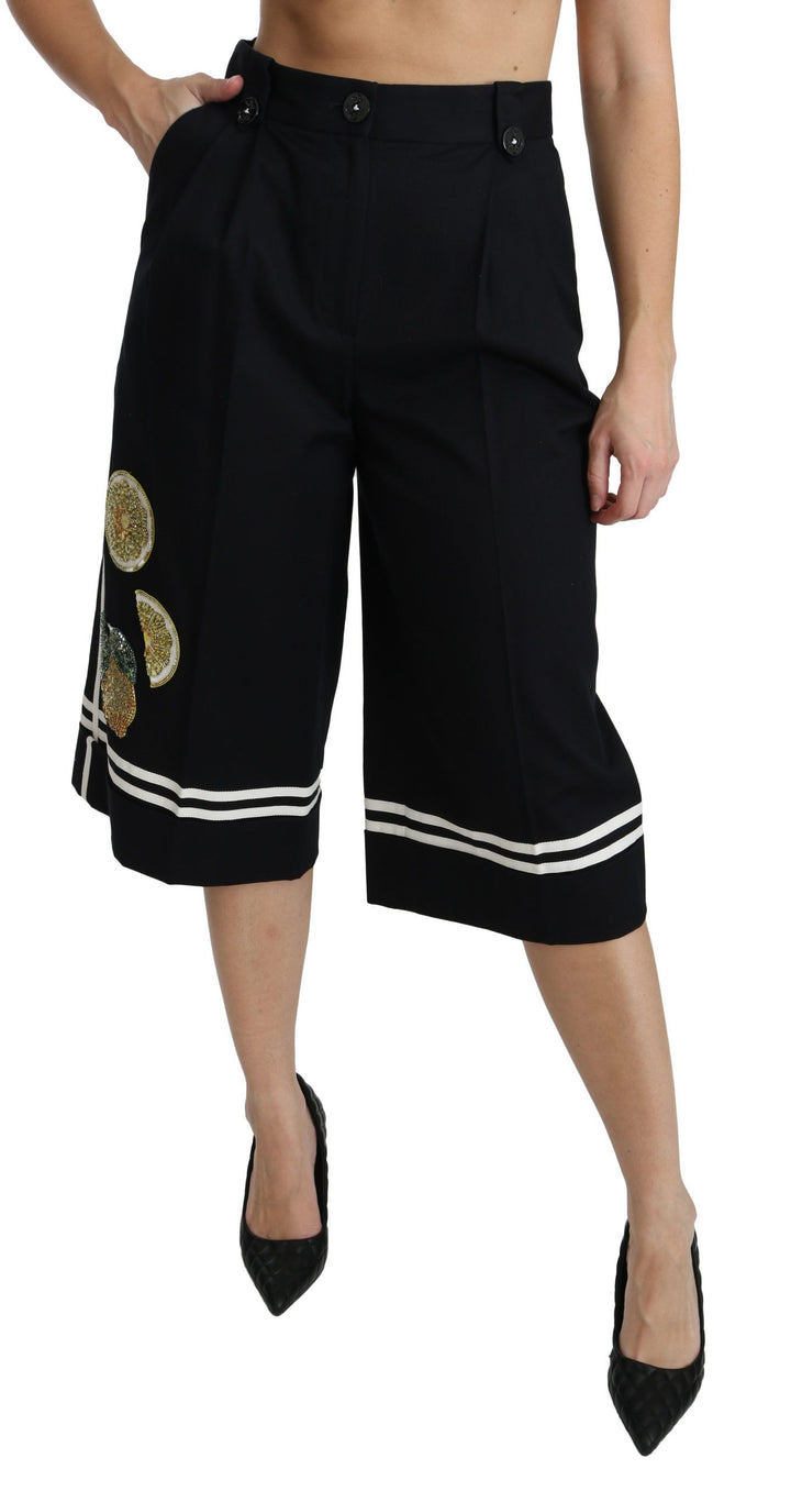 Pantalones palazzo de cintura alta Dolce Gabbana: una sensación de estilo italiano