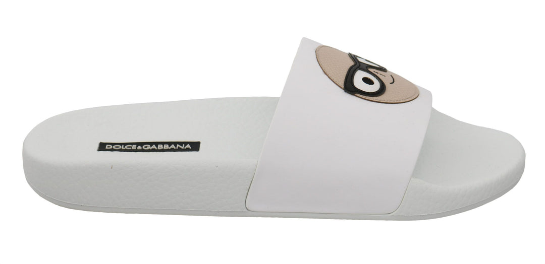 Dolce &amp; Gabbana White Leather 