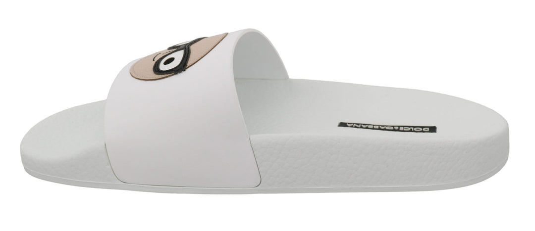 Dolce &amp; Gabbana White Leather 
