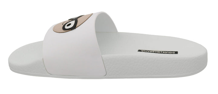Dolce &amp; Gabbana White Leather 