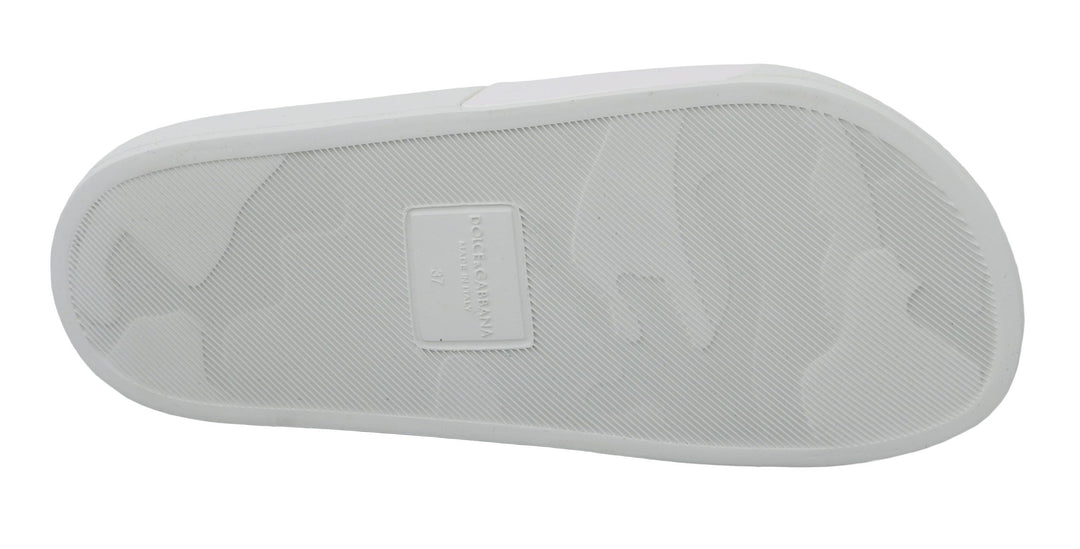 Dolce &amp; Gabbana White Leather 