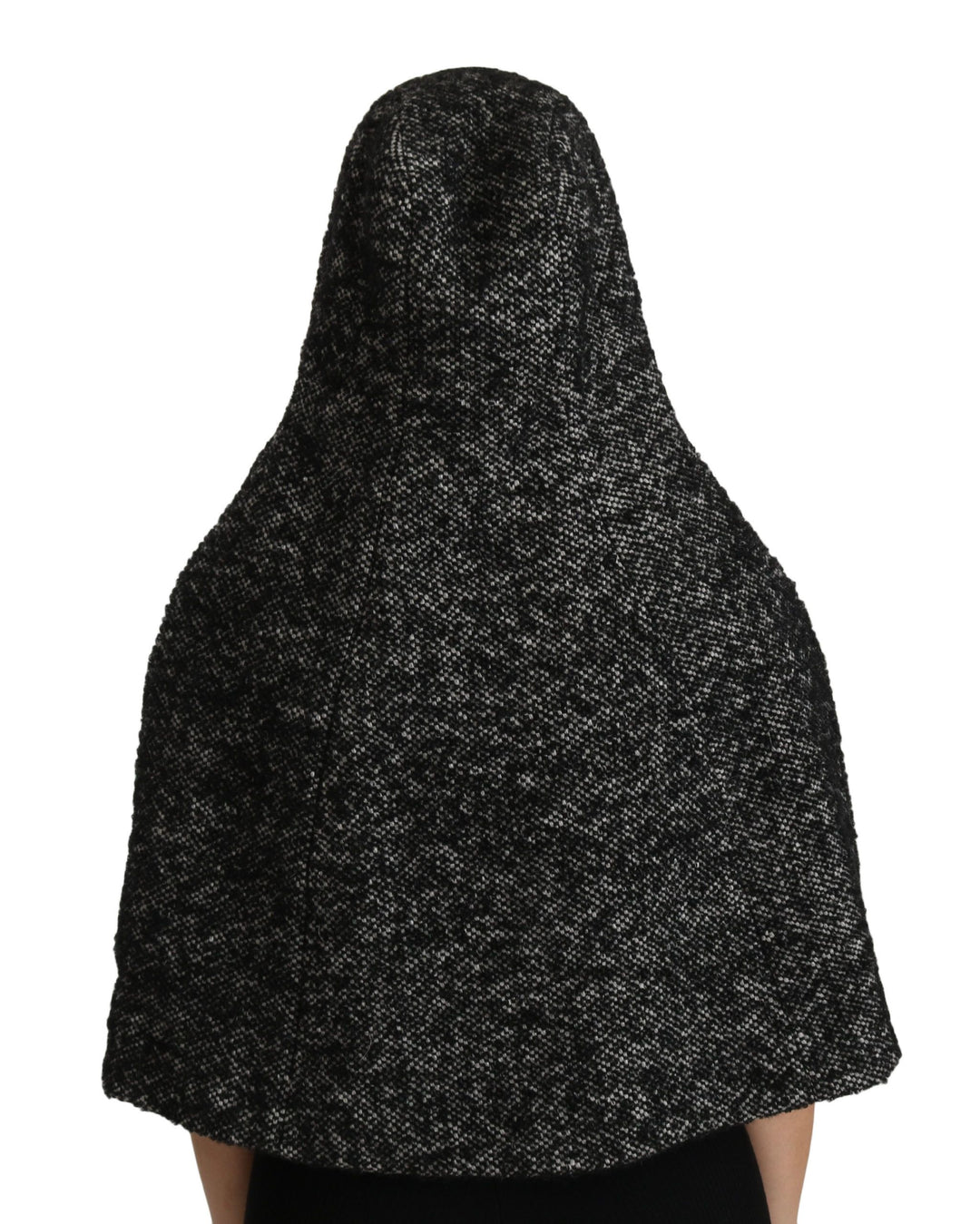 Dolce &amp; Gabbana Gray Tweet Wool Kaftan Jacket Coat Top