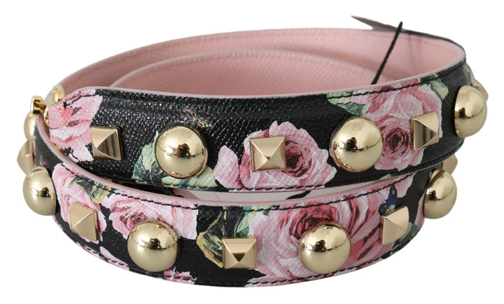 Bandoulière élégante en cuir à fleurs Dolce &amp;amp; Gabbana