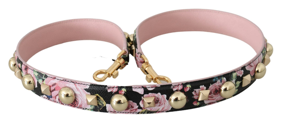 Bandoulière élégante en cuir à fleurs Dolce &amp;amp; Gabbana