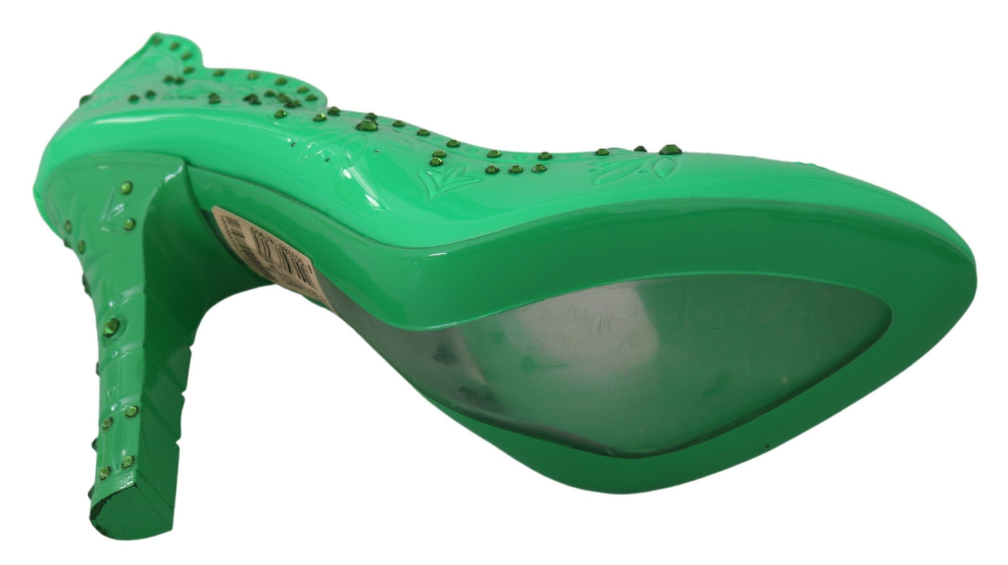 Escarpins Cendrillon en cristal Dolce &amp; Gabbana