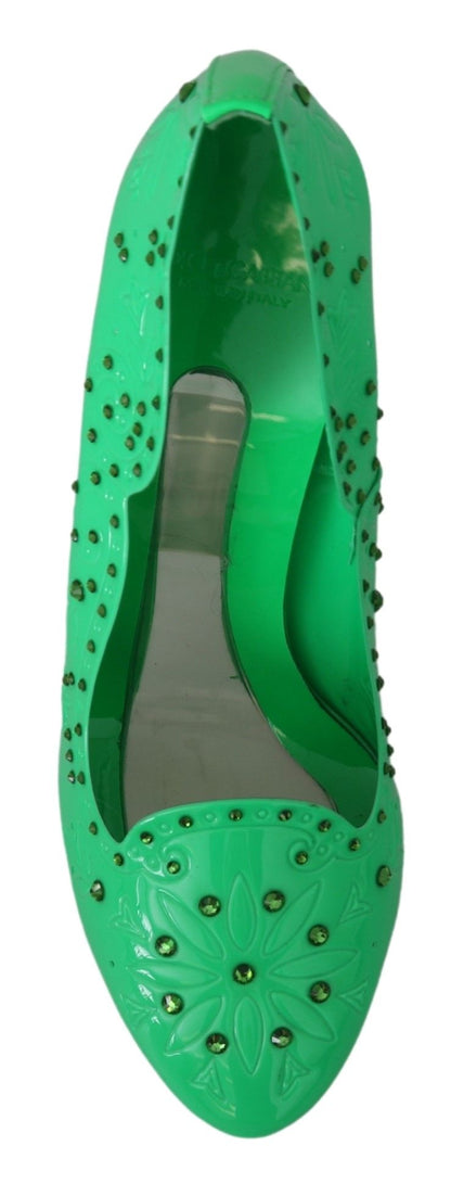 Escarpins Cendrillon en cristal Dolce &amp; Gabbana