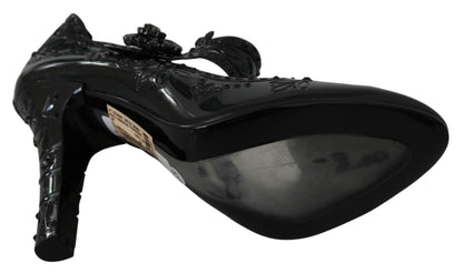 Escarpins Cendrillon élégants ornés de cristaux Dolce &amp; Gabbana