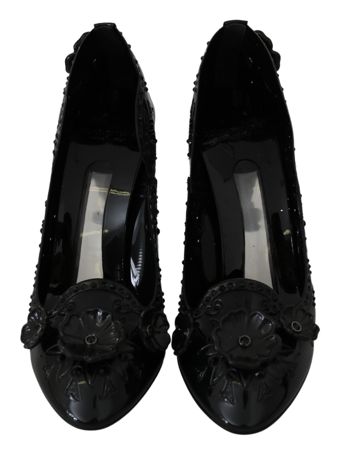 Escarpins Cendrillon en cristal Dolce &amp;amp; Gabbana