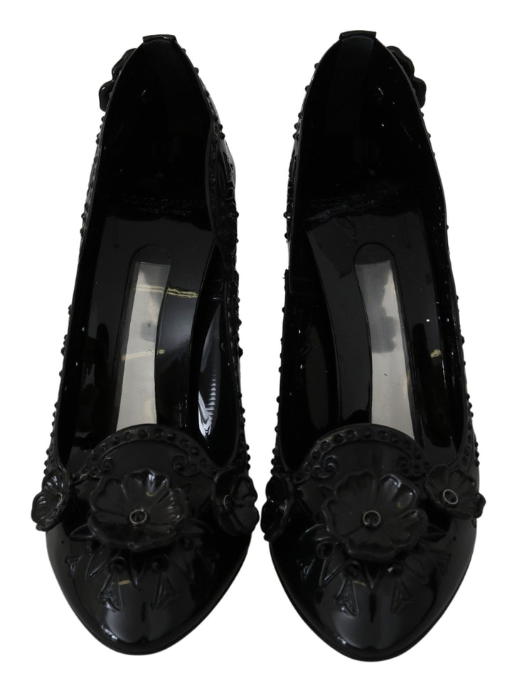 Escarpins Cendrillon en cristal Dolce &amp;amp; Gabbana