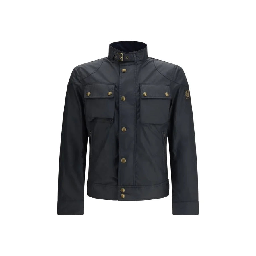 Belstaff Blue Cotton Coat
