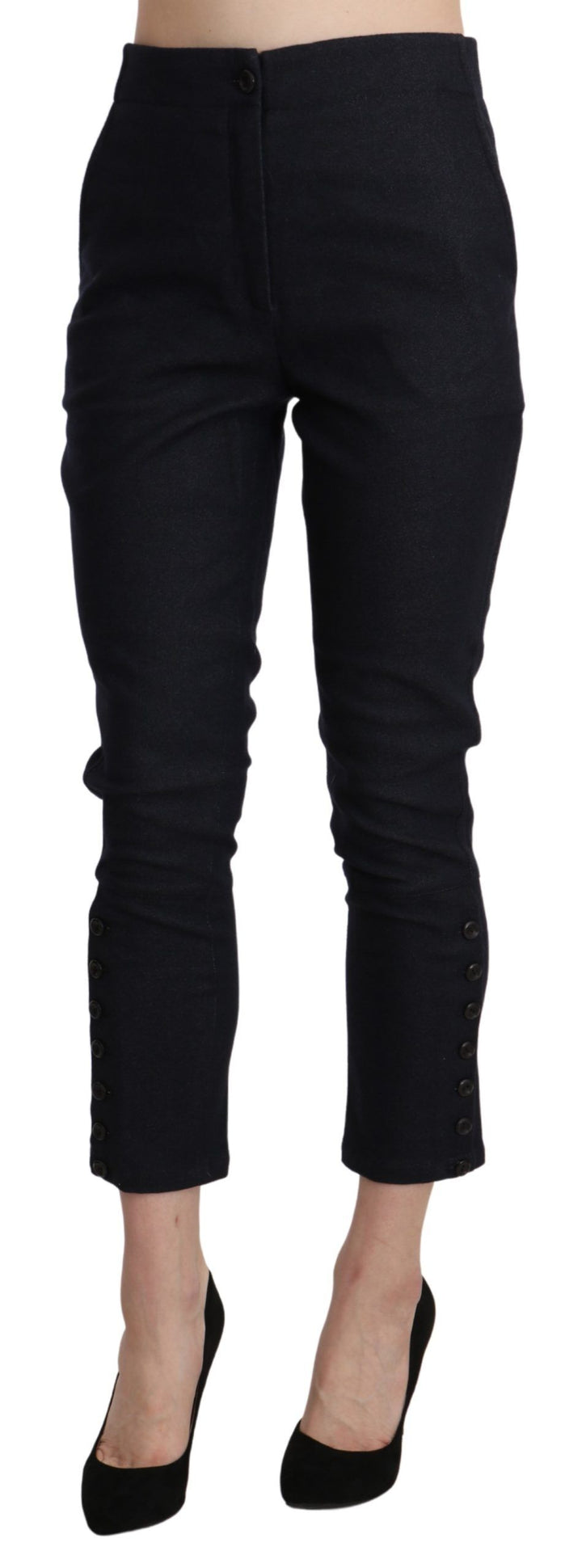 Pantalones capri capri de cintura alta Ermanno Scervino Sizzle