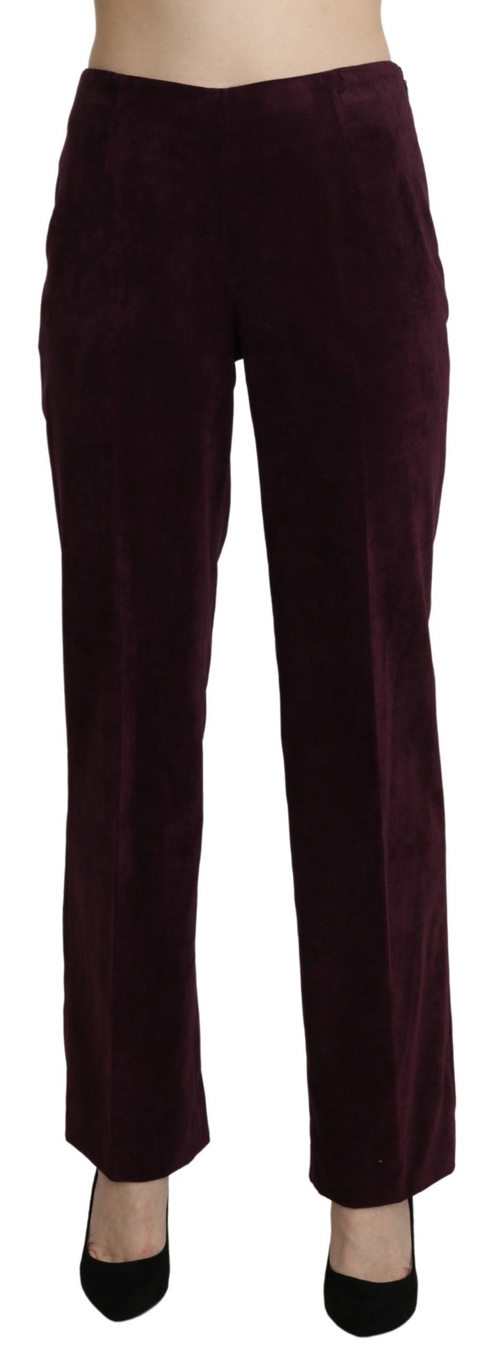 Pantalones rectos de cintura alta BENCIVENGA que dan rienda suelta a un estilo chic