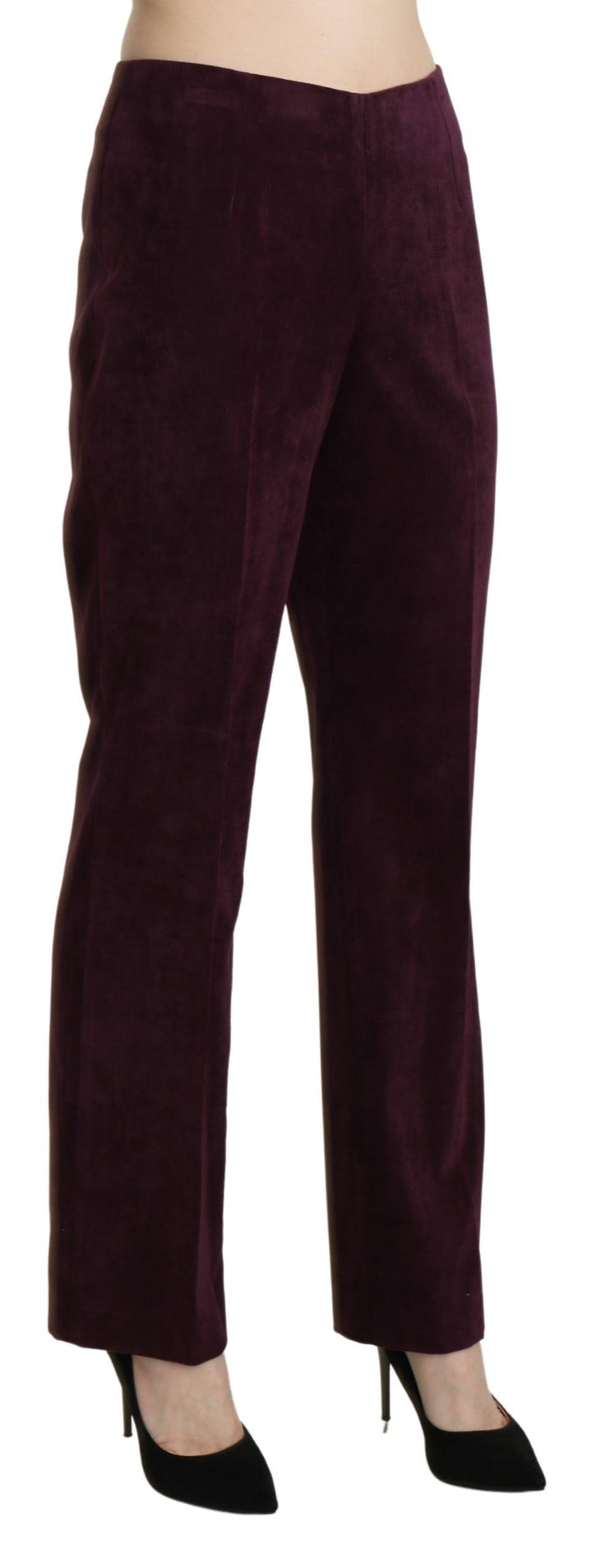 Pantalones rectos de cintura alta BENCIVENGA que dan rienda suelta a un estilo chic