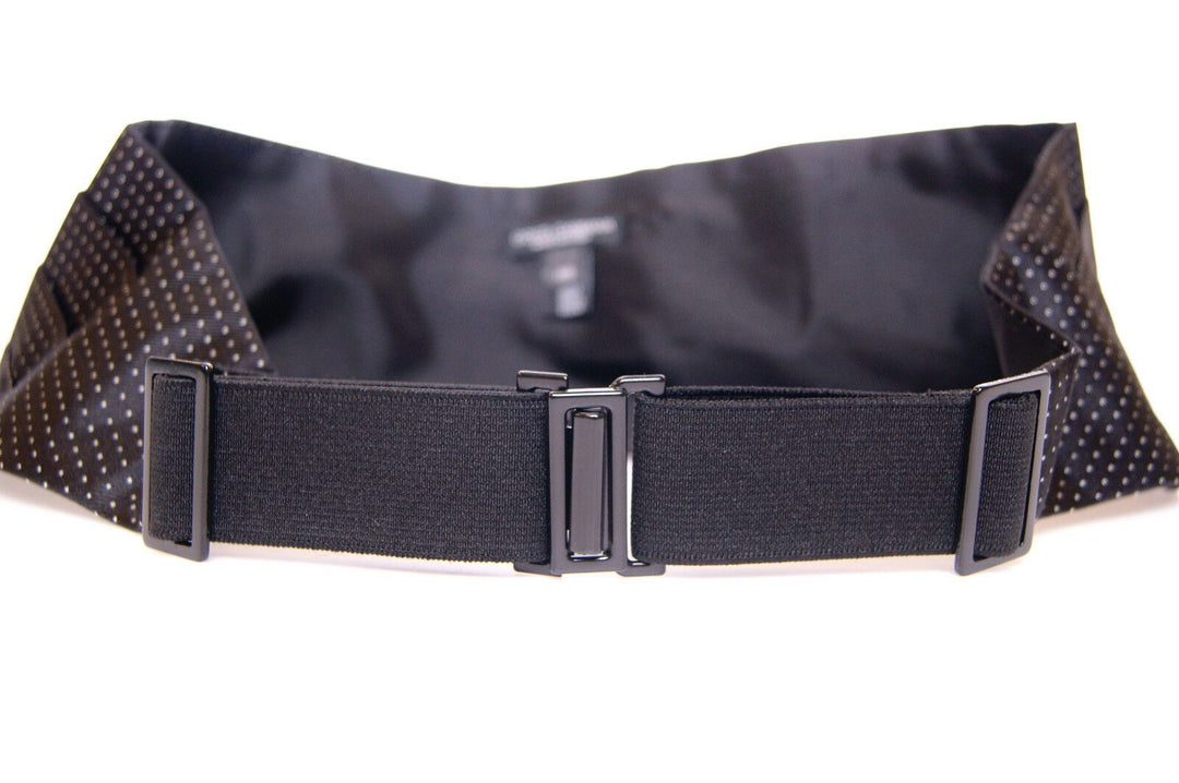 Dolce &amp; Gabbana Black Waist Smoking Tuxedo Cummerbund  Belt