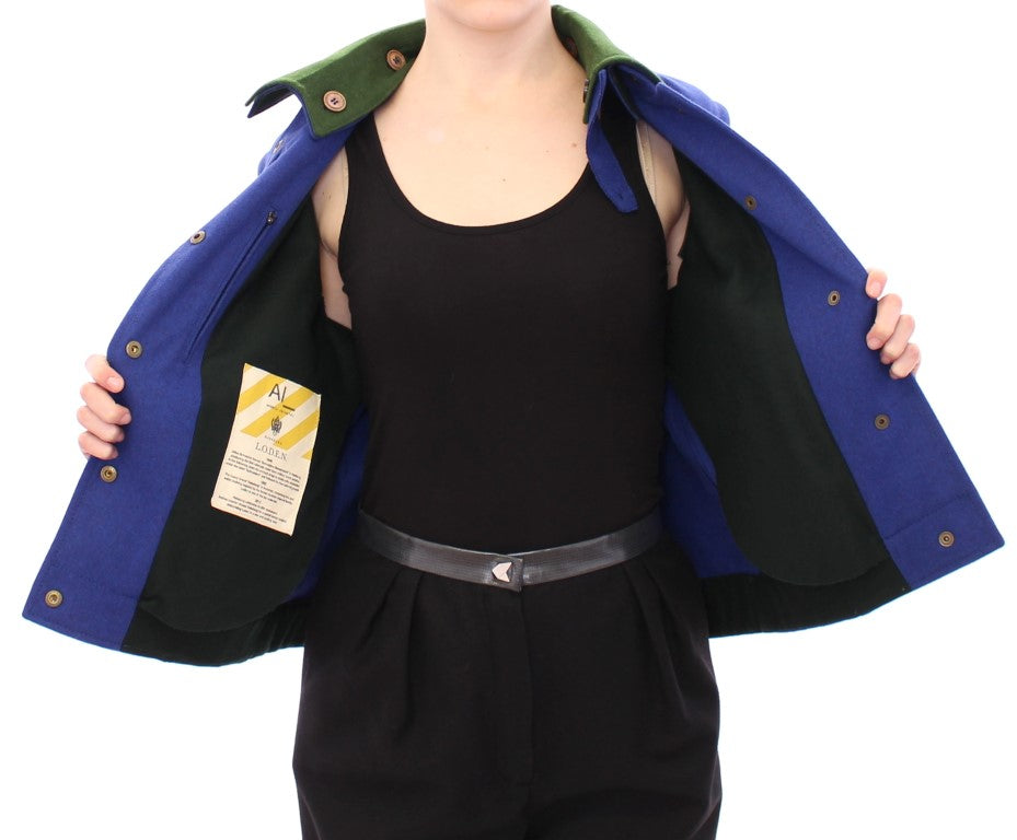 Chaqueta de lana virgen Andrea Incontri con cuello desmontable Perfection