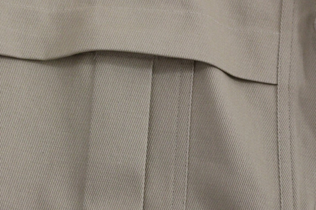 Andrea Incontri - Camiseta sin mangas de algodón beige con broches