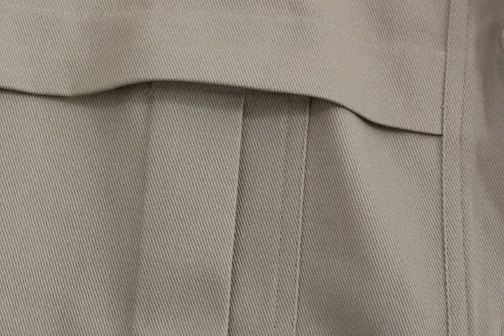 Andrea Incontri - Camiseta sin mangas de algodón beige con broches