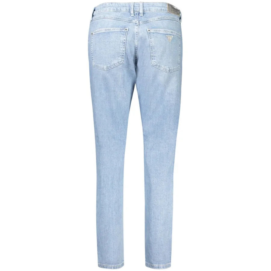 Guess Jeans Azzurro Cotton Women