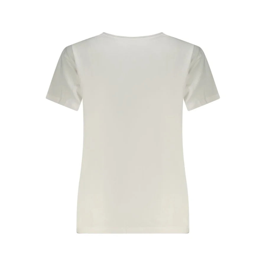 Pepe Jeans Bianco Cotton Women T-Shirt