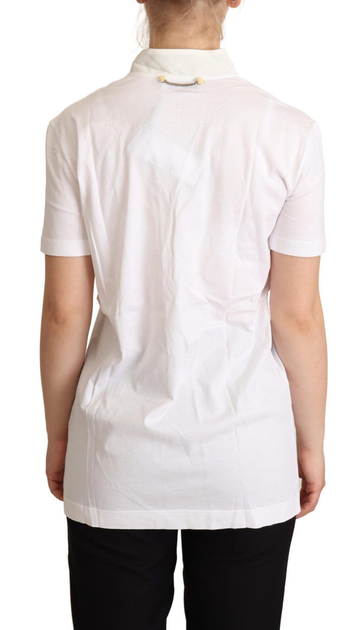 Dolce &amp; Gabbana White Cotton Silk I&