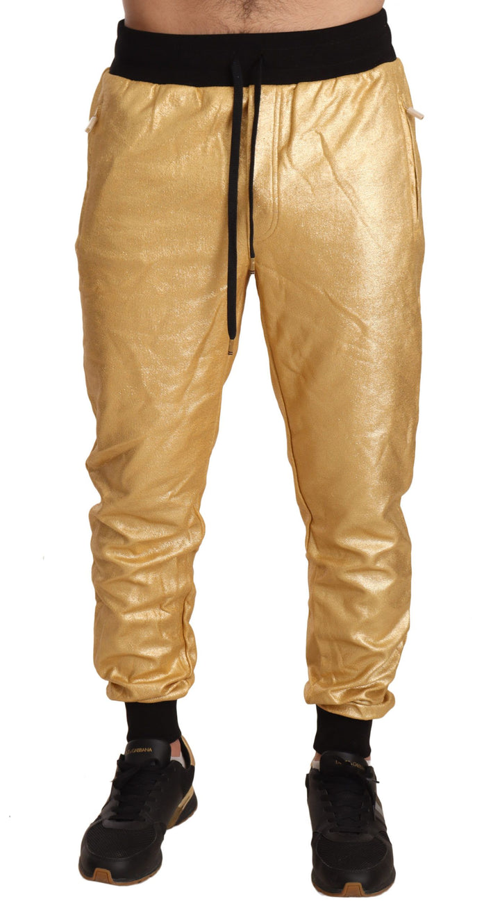 Pantalones deportivos Gold Pig Dolce Gabbana de corte regular de lujo