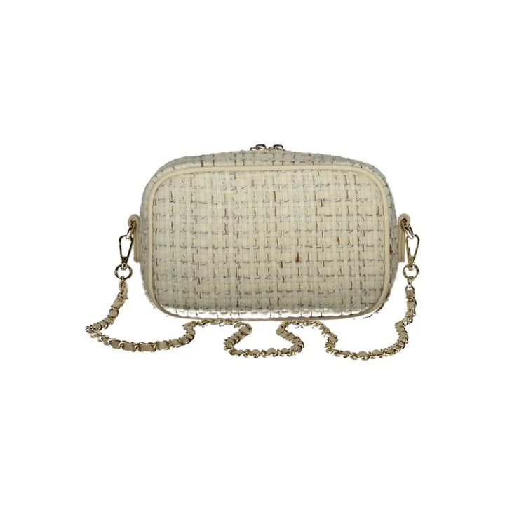Mario Valentino White Polyester Women Handbag