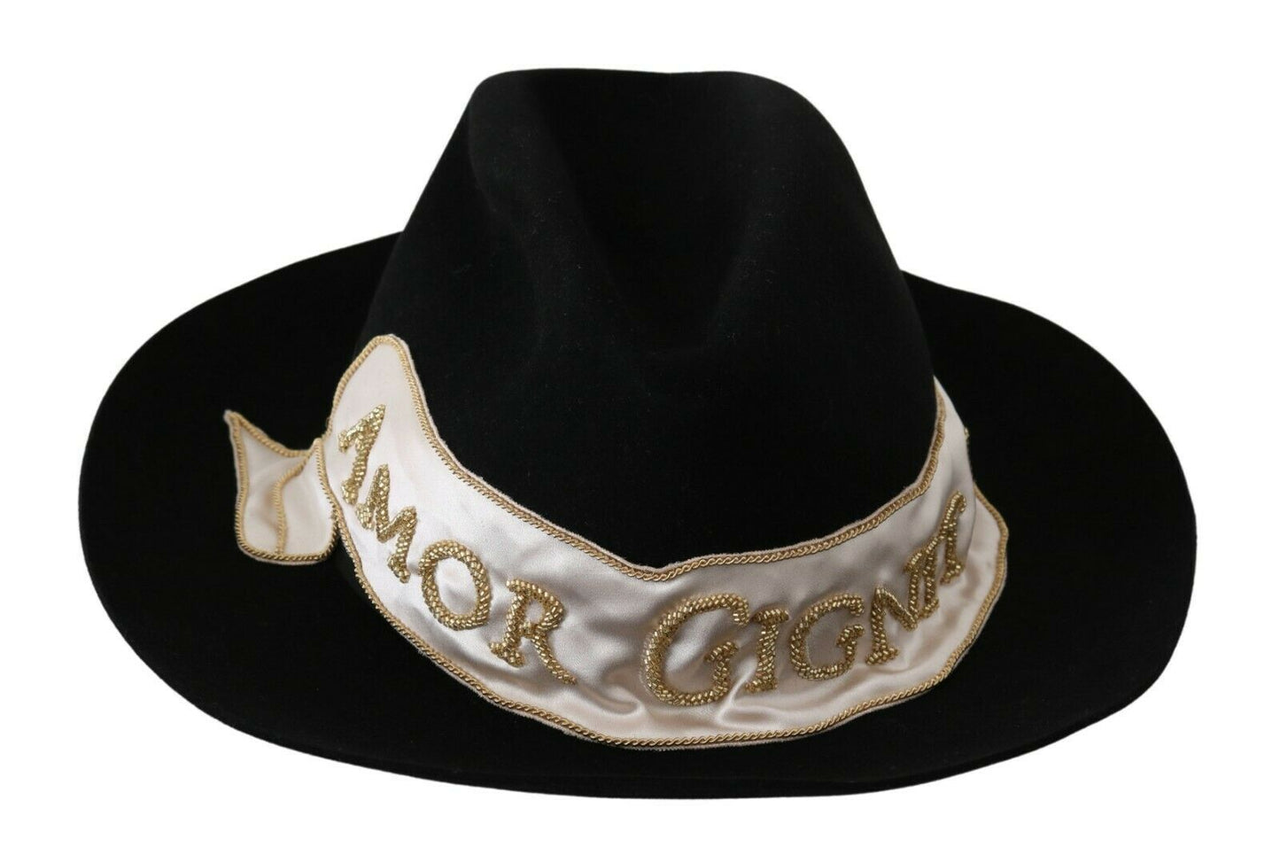 Sombrero Panamá de ala ancha Dolce Gabbana Glamour italiano