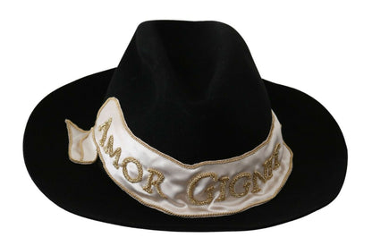 Sombrero Panamá de ala ancha Dolce Gabbana Glamour italiano