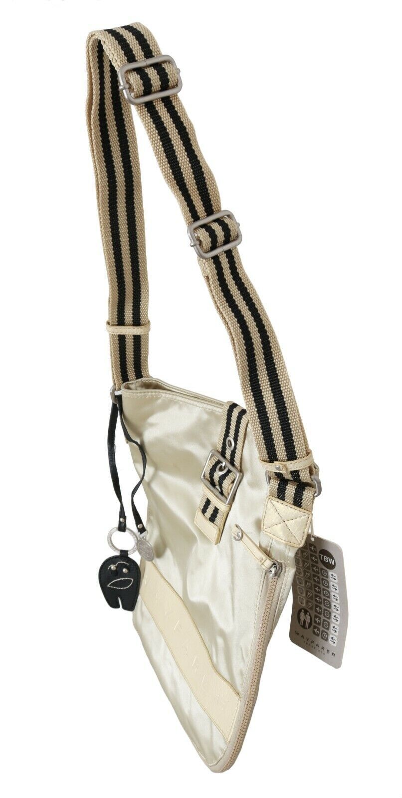 WAYFARER - Beige Handbag Shoulder Tote Fabric Purse