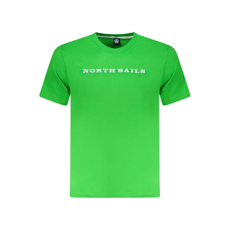 North Sails Verde Cotton Men T-Shirt