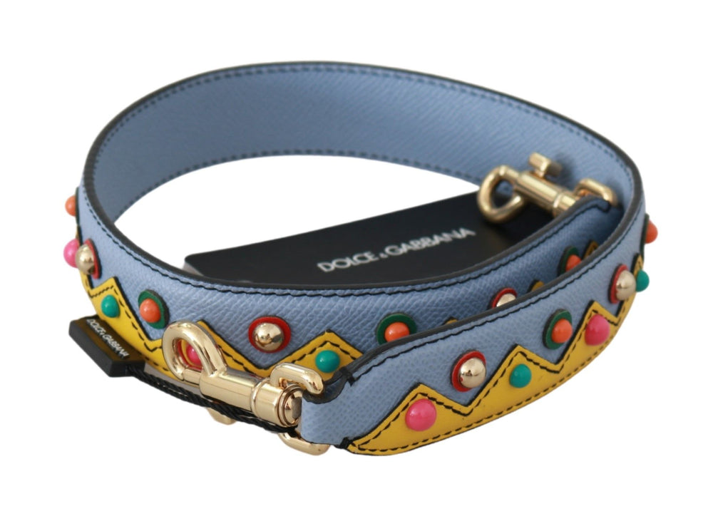Dolce & Gabbana - Blue Handbag Accessory Shoulder Strap Leather