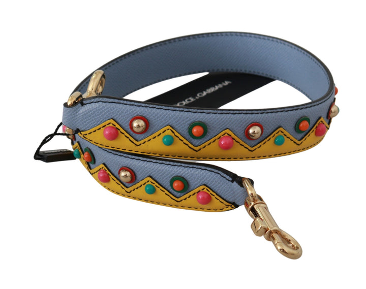 Dolce &amp; Gabbana - Blue Handbag Accessory Shoulder Strap Leather
