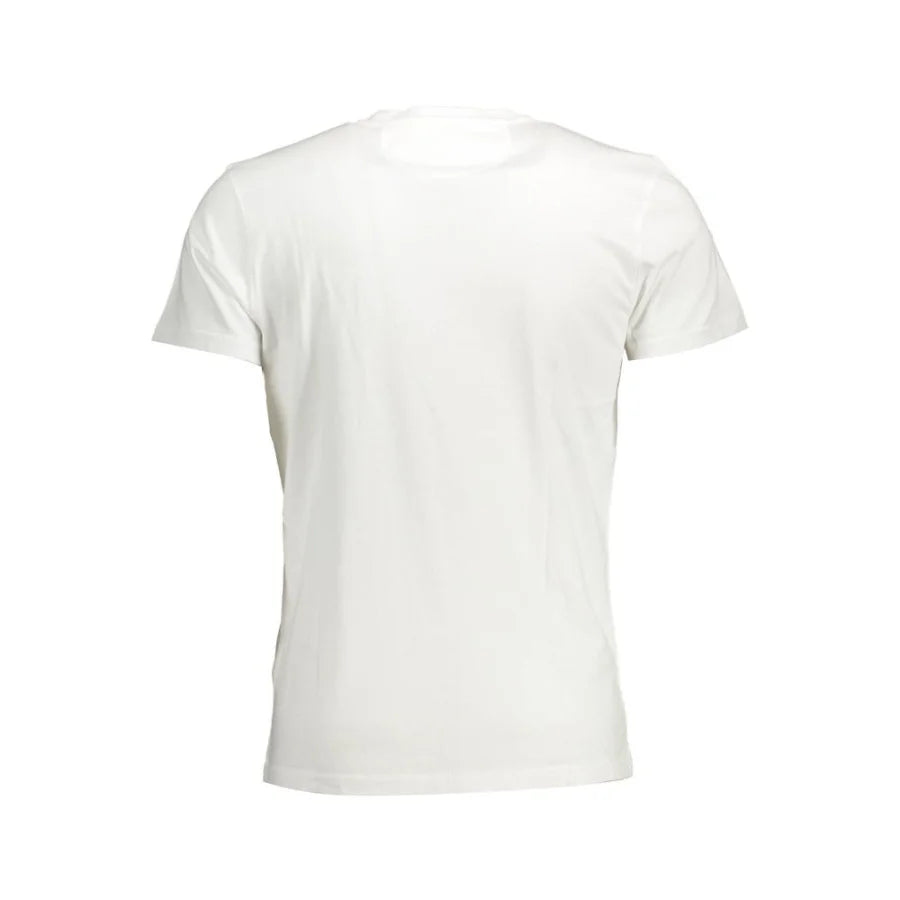 La Martina Bianco Cotton Men T-Shirt